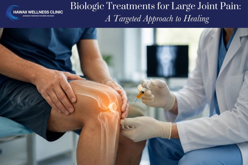Biologic Treatments for Large Joint Pain A Targeted Approach to Healing
