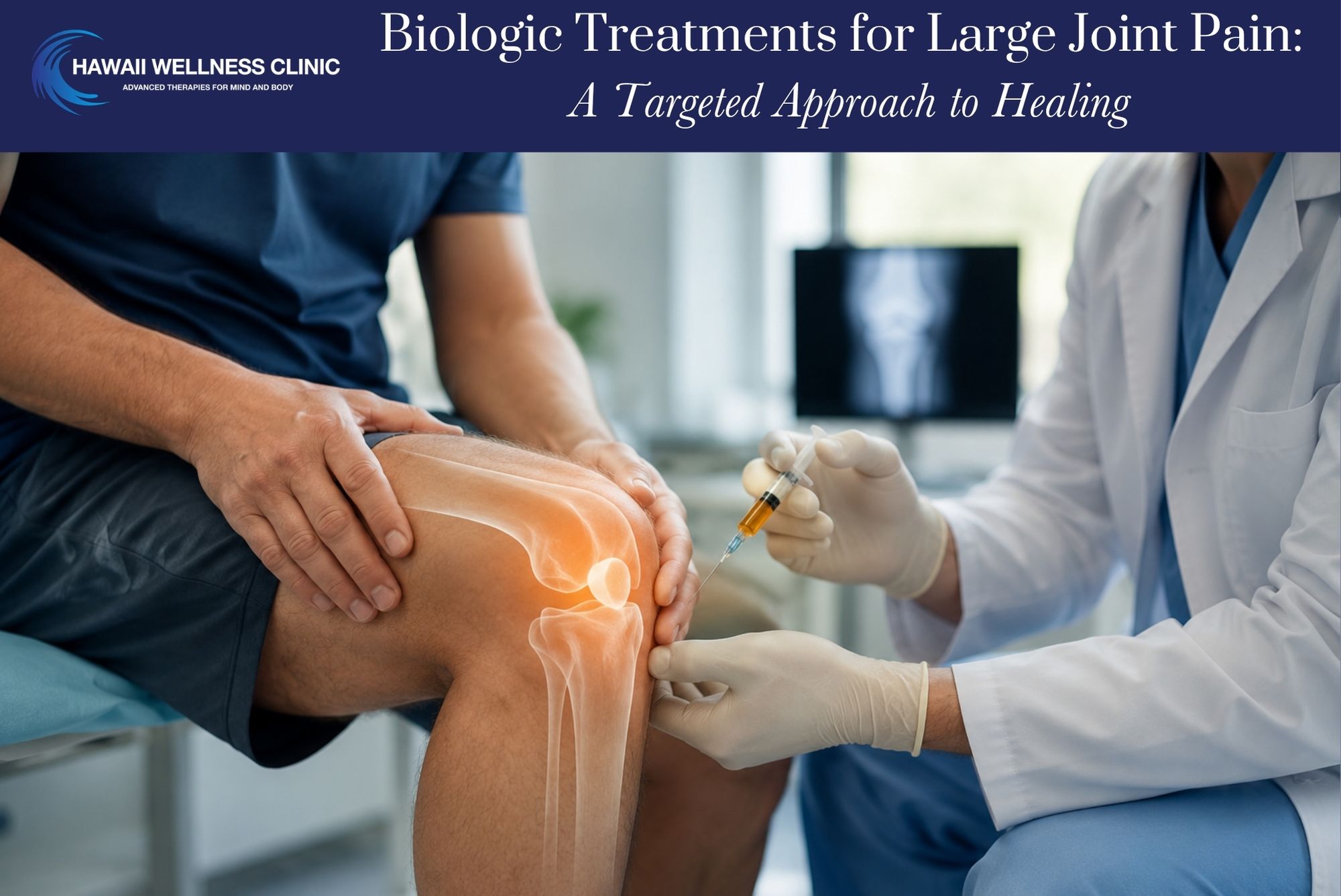 Biologic Treatments for Large Joint Pain A Targeted Approach to Healing