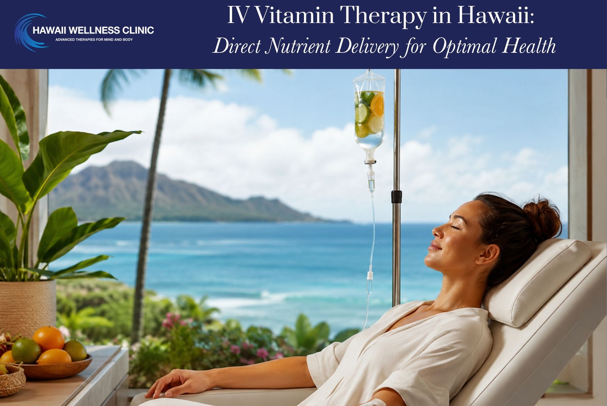 IV Vitamin Therapy in Hawaii Direct Nutrient Delivery for Optimal Health