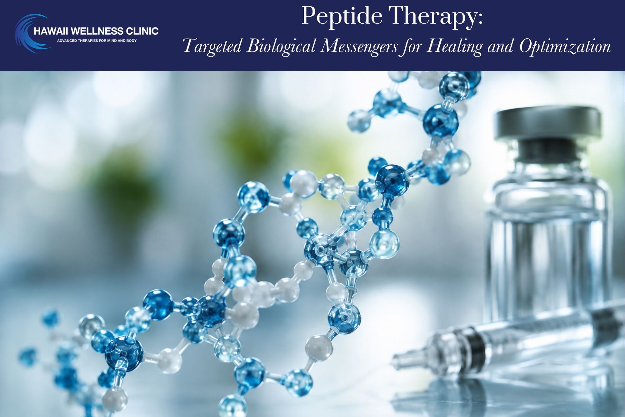 Peptide Therapy Targeted Biological Messengers for Healing and Optimization